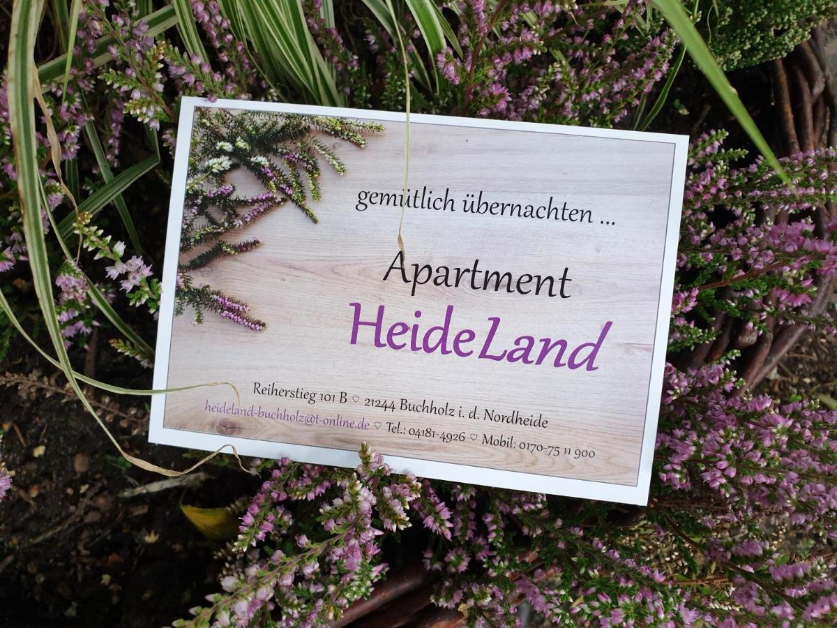 Apartment Heideland Buchholz in der Nordheide Eksteriør bilde